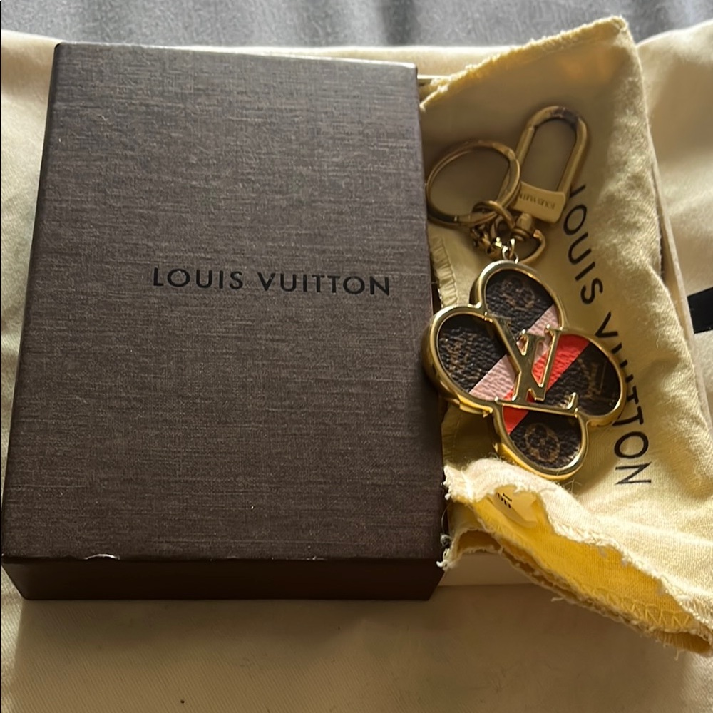 Authentic Louis Vuitton Gold Key and bag charm - Picture 7 of 7